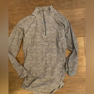 Athleta Half Zip Seamless Workout Top